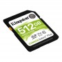 Купить ᐈ Кривой Рог ᐈ Низкая цена ᐈ Карта памяти SDXC 512GB UHS-I/U3 Class 10 Kingston Canvas Select Plus R100/W85MB/s (SDS2/512