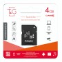Купить ᐈ Кривой Рог ᐈ Низкая цена ᐈ Карта памяти MicroSDHC 4GB Class 10 T&G + SD-adapter (TG-4GBSDCL10-01)