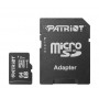 Купить ᐈ Кривой Рог ᐈ Низкая цена ᐈ Карта памяти MicroSDXC 64GB UHS-I Class 10 Patriot LX + SD-adapter (PSF64GMCSDXC10)