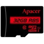 Купить ᐈ Кривой Рог ᐈ Низкая цена ᐈ Карта памяти MicroSDHC  32GB UHS-I Class 10 Apacer + SD adapter (AP32GMCSH10U5-R)