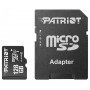 Купить ᐈ Кривой Рог ᐈ Низкая цена ᐈ Карта памяти MicroSDXC 128GB UHS-I Class 10 Patriot LX + SD-adapter (PSF128GMCSDXC10)