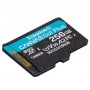 Купить ᐈ Кривой Рог ᐈ Низкая цена ᐈ Карта памяти MicroSDXC  256GB UHS-I/U3 Class 10 Kingston Canvas Go! Plus R170/W90MB/s (SDCG3