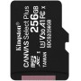 Купить ᐈ Кривой Рог ᐈ Низкая цена ᐈ Карта памяти MicroSDXC 256GB UHS-I/U3 Class 10 Kingston Canvas Select Plus R100/W85MB/s (SDC