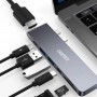 Купить ᐈ Кривой Рог ᐈ Низкая цена ᐈ Концентратор Choetech HUB-M14 7 in 1 USB-C Multiport Adapter