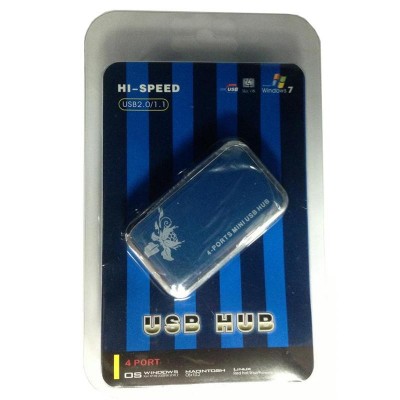 Купить ᐈ Кривой Рог ᐈ Низкая цена ᐈ Концентратор USB2.0 Atcom TD707  (15273) 4хUSB2.0