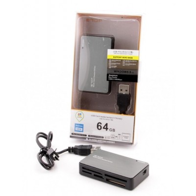 Купить ᐈ Кривой Рог ᐈ Низкая цена ᐈ Кардридер USB2.0 Atcom TTD2053 (16114)
