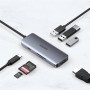 Купить ᐈ Кривой Рог ᐈ Низкая цена ᐈ Концентратор Choetech HUB-M19 7 in 1 USB-C to HDMI Multiport Adapter