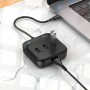 Купить ᐈ Кривой Рог ᐈ Низкая цена ᐈ Концентратор USB Type-C Hoco HB31 4хUSB2.0 Black (HB31CB)