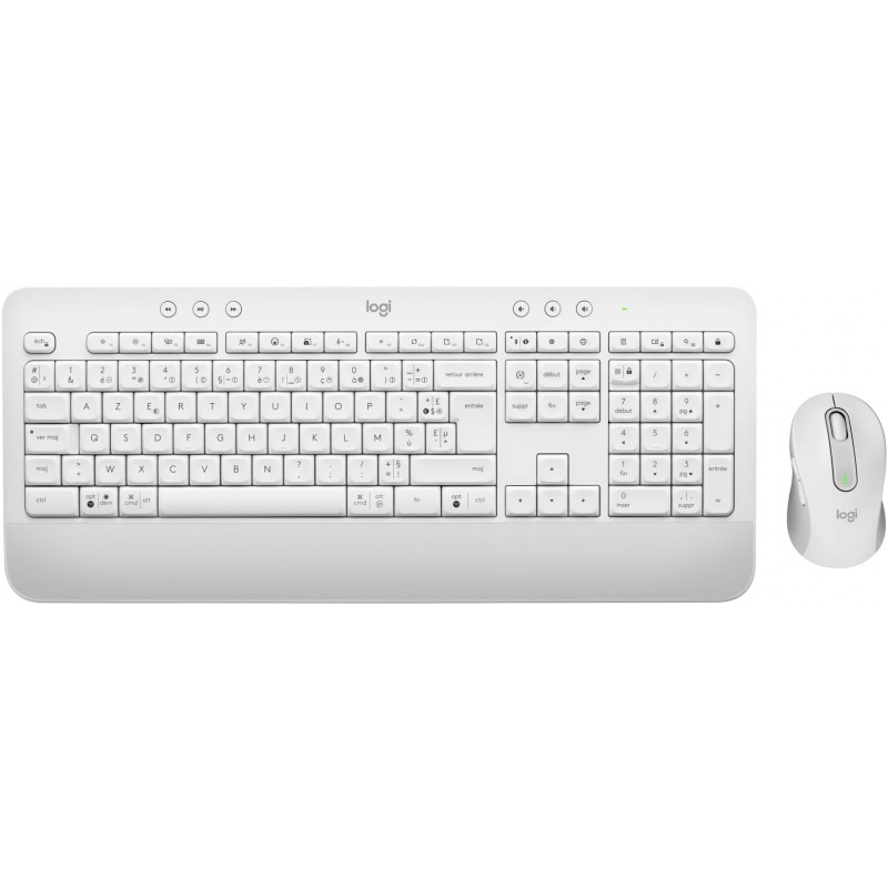 Купить ᐈ Кривой Рог ᐈ Низкая цена ᐈ Комплект (клавиатура, мышь) беспроводной Logitech MK650 Combo for Business White (920-011032