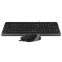 Купить ᐈ Кривой Рог ᐈ Низкая цена ᐈ Комплект (клавиатура, мышь) A4Tech F1010 Black/Grey USB