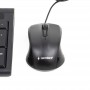 Купить ᐈ Кривой Рог ᐈ Низкая цена ᐈ Комплект (клавиатура, мышь) Gembird KBS-UM-03-UA Black USB