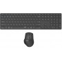 Купить ᐈ Кривой Рог ᐈ Низкая цена ᐈ Комплект (клавиатура, мышь) беспроводной Rapoo 9800M Wireless Dark Grey