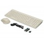 Купить ᐈ Кривой Рог ᐈ Низкая цена ᐈ Комплект (клавиатура, мышь) беспроводной A4Tech Fstyler FG2400 Air Beige