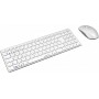 Купить ᐈ Кривой Рог ᐈ Низкая цена ᐈ Комплект (клавиатура, мышь) Rapoo 9300M Wireless White