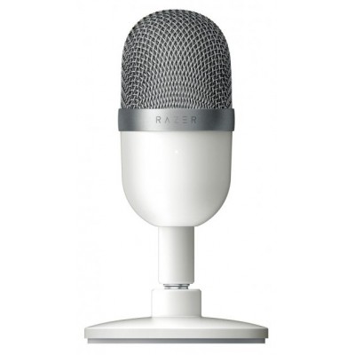 Купить ᐈ Кривой Рог ᐈ Низкая цена ᐈ Микрофон Razer Seiren Mini Mercury White (RZ19-03450300-R3M1)