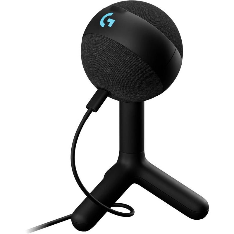 Купить ᐈ Кривой Рог ᐈ Низкая цена ᐈ Микрофон Logitech G Yeti Orb RGB Black (988-000551)