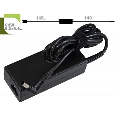 Купить ᐈ Кривой Рог ᐈ Низкая цена ᐈ Блок питания 1StCharger для ноутбука Sony 16V 64W 4A 6.5х4.4мм + каб.пит. (AC1STSO64WA1)