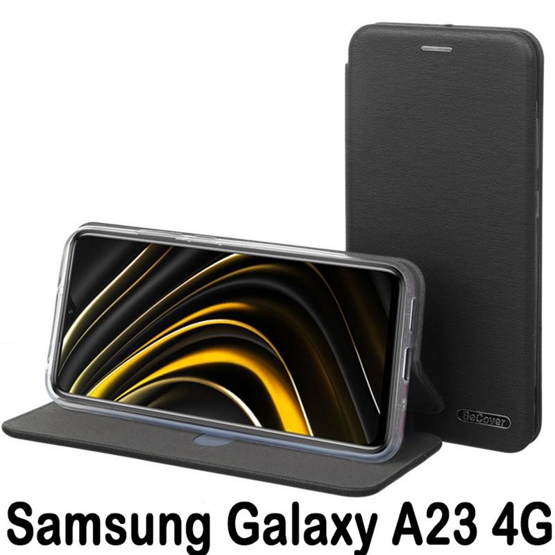 Купить ᐈ Кривой Рог ᐈ Низкая цена ᐈ Чeхол-книжка BeCover Exclusive для Samsung Galaxy A23 SM-A235 Black (707929)