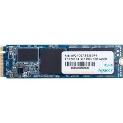 Купить ᐈ Кривой Рог ᐈ Низкая цена ᐈ Накопитель SSD 240GB Apacer AS2280P4 M.2 2280 PCIe 3.0 x4 3D TLC (AP240GAS2280P4-1)