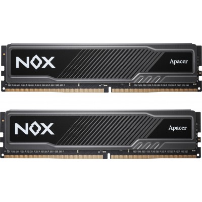 Модуль пам`ятi DDR4 2x8GB/3600 Apacer NOX (AH4U16G36C25YMBAA-2)