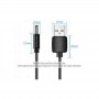 Кабель Vention USB - DC 3.5 мм (M/M), 0.5 м, Black (CEXBD)