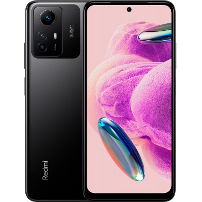 Купити Смартфон Xiaomi Redmi Note 12S 8/256GB Dual Sim Onyx Black EU_; 6.43" (2400х1080) AMOLED / MediaTek Helio G96 / ОЗУ 8 ГБ 