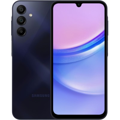 Купити Смартфон Samsung Galaxy A15 SM-A155 4/128GB Dual Sim Black (SM-A155FZKDEUC); 6.5" (2340x1080) Super AMOLED / MediaTek Hel