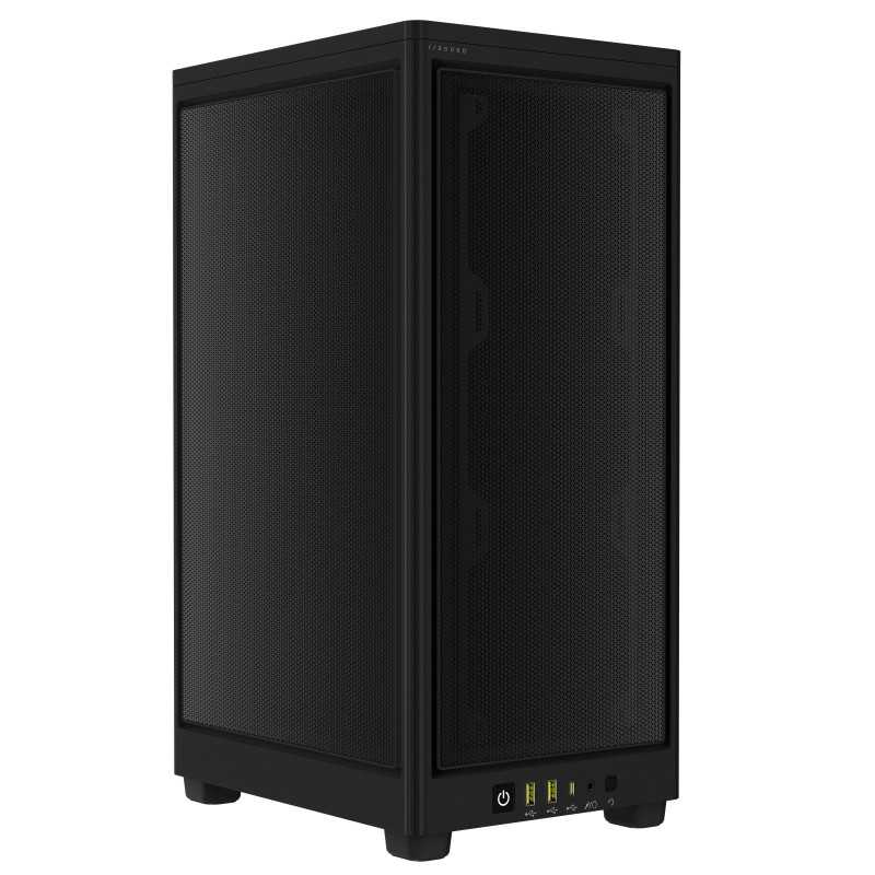 Купить ᐈ Кривой Рог ᐈ Низкая цена ᐈ Корпус Corsair 2000D Airflow Black (CC-9011244-WW) без БП