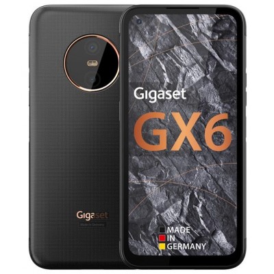 Купити Смартфон Gigaset GX6 IM 6/128 GB Dual Sim Titanium Black (S30853H1528R112); 6.6" (2412х1080) IPS / MediaTek Dimensity 900