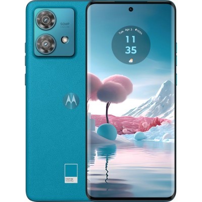 Купити Смартфон Motorola Moto Edge 40 Neo 12/256GB Dual Sim Caneel Bay (PAYH0082RS); 6.55" (2400х1080) P-OLED / MediaTek Dimensi