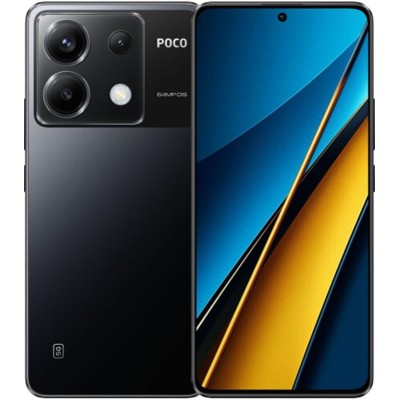 Купити Смартфон Xiaomi Poco X6 5G 8/256GB Dual Sim Black; 6.67" (2712х1220) AMOLED / Qualcomm Snapdragon 7s Gen 2 / ОЗУ 8 ГБ / 2