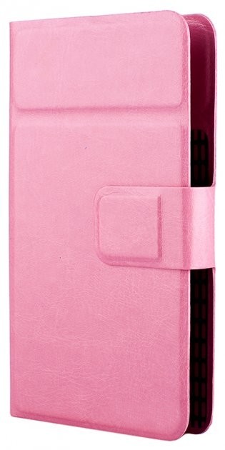 Купить ᐈ Кривой Рог ᐈ Низкая цена ᐈ Универсальный чехол-книжка Vellini Smart Book 4.2"-4.8" Pink (215389)