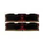 Купить ᐈ Кривой Рог ᐈ Низкая цена ᐈ Модуль памяти DDR4 2x8GB/3200 GOODRAM Iridium X Black (IR-X3200D464L16SA/16GDC)