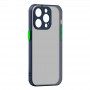 Купить ᐈ Кривой Рог ᐈ Низкая цена ᐈ Чехол-накладка Armorstandart Frosted Matte для Apple iPhone 14 Pro Navy Blue (ARM64483)