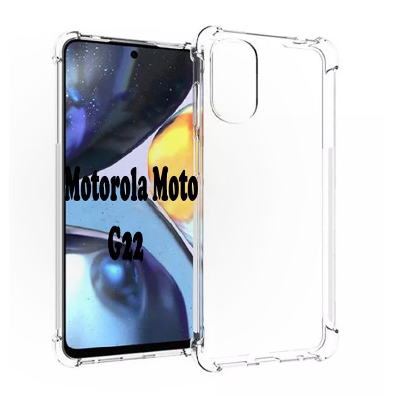 Купить ᐈ Кривой Рог ᐈ Низкая цена ᐈ Чехол-накладка BeCover Anti-Shock для Motorola Moto G22 Clear (707881)