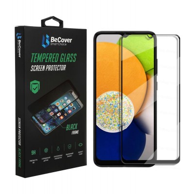 Купить ᐈ Кривой Рог ᐈ Низкая цена ᐈ Защитное стекло BeCover для Samsung Galaxy A13 5G SM-A136 Black (707319)