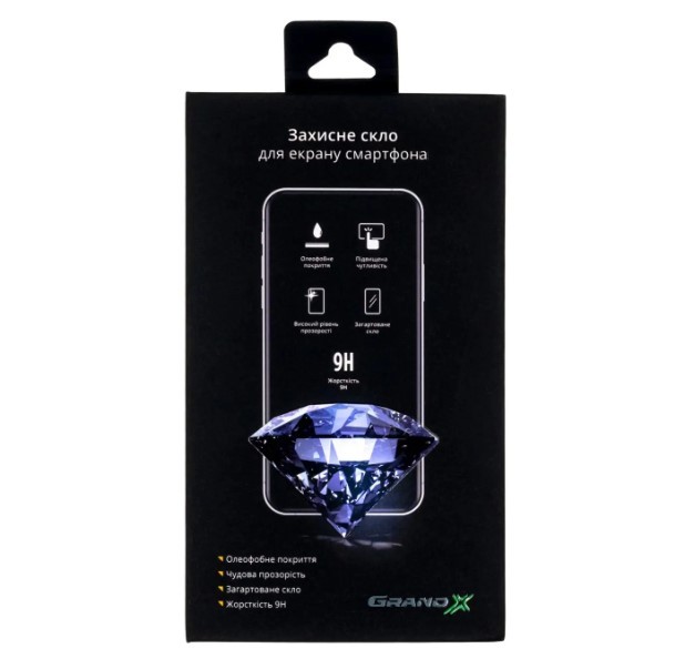 Купить ᐈ Кривой Рог ᐈ Низкая цена ᐈ Защитное стекло Grand-X для Motorola Moto G23 Black (GXMTG23FCB)