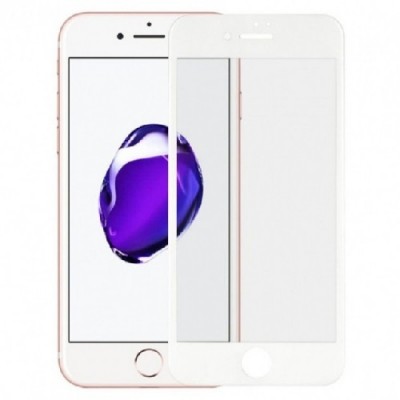 Купить ᐈ Кривой Рог ᐈ Низкая цена ᐈ Защитное стекло для Apple iPhone 6/6S White, 0.3мм, 4D ARC, Люкс (Z15302)