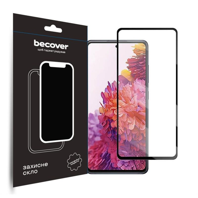 Купить ᐈ Кривой Рог ᐈ Низкая цена ᐈ Защитное стекло BeCover для Samsung Galaxy S20 FE SM-G780 Black (708812)