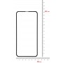 Купить ᐈ Кривой Рог ᐈ Низкая цена ᐈ Защитное стекло BeCover для Apple iPhone XR Black (702621)