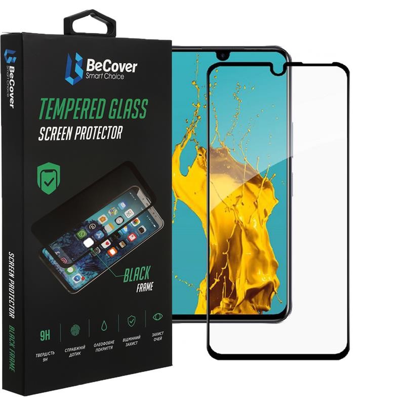 Купить ᐈ Кривой Рог ᐈ Низкая цена ᐈ Защитное стекло BeCover для Infinix Note 11 (X663B) Black (708141)