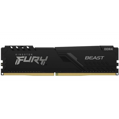 Купить ᐈ Кривой Рог ᐈ Низкая цена ᐈ Модуль памяти DDR4 16GB/3200 Kingston Fury Beast Black (KF432C16BB1/16)