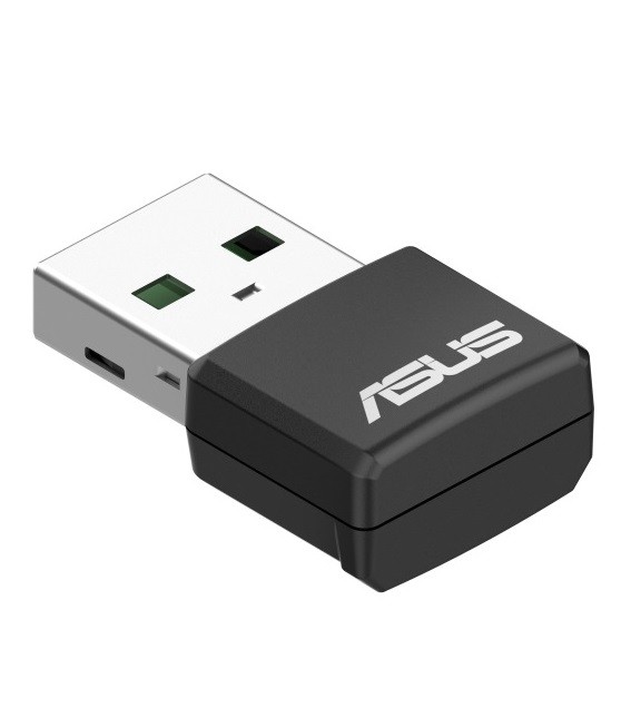 Купить ᐈ Кривой Рог ᐈ Низкая цена ᐈ Беспроводной адаптер Asus USB-AX55 Nano (AX1800 Wi-Fi 6, WPA3, MU-MIMO, USB2.0)