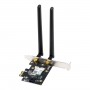 Купить ᐈ Кривой Рог ᐈ Низкая цена ᐈ Беспроводной адаптер Asus PCE-AX3000 (AX 3000, WiFi6, WPA3, Bluetooth 5.0, 2 внешних антенны