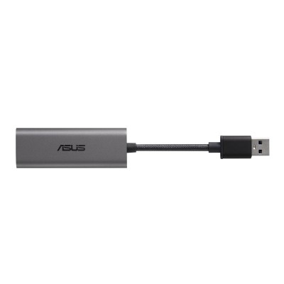 Купить ᐈ Кривой Рог ᐈ Низкая цена ᐈ Сетевой адаптер Asus USB-C2500 (1x2.5Gbps LAN RJ-45, 1xUSB3.0, NIC, алюминиевый корпус)