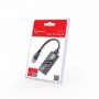 Купить ᐈ Кривой Рог ᐈ Низкая цена ᐈ Сетевой адаптер Gembird (NIC-U3-02) USB - Gigabit Ethernet, черный