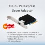 Купить ᐈ Кривой Рог ᐈ Низкая цена ᐈ Сетевой адаптер Edimax EN-9320TX-E V2 (1xRJ45 10G, PCI-E, с креплением low profile)