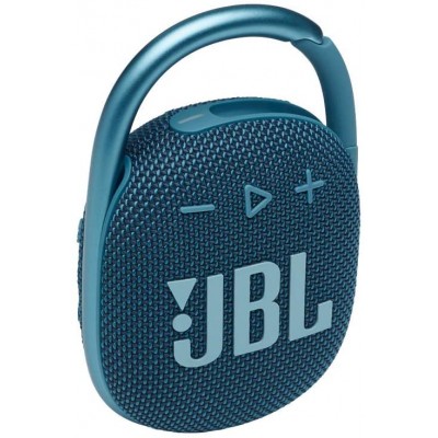 Купить ᐈ Кривой Рог ᐈ Низкая цена ᐈ Акустическая система JBL Clip 4 Blue (JBLCLIP4BLU)