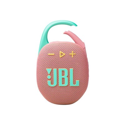 Купить ᐈ Кривой Рог ᐈ Низкая цена ᐈ Акустическая система JBL Clip 5 Pink (JBLCLIP5PINK)