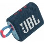 Купить ᐈ Кривой Рог ᐈ Низкая цена ᐈ Акустическая система JBL GO 3 Blue Pink (JBLGO3BLUP)
